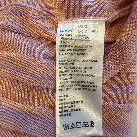 Free People Mauve Strapless Pleated Top - Picture 9 of 10